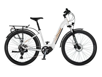 AUTHOR ESPIRIT 2026 BIELA/ČIERNA (v cene bicykla 2 batérie) 19"