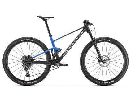 MONDRAKER F-Podium Carbon, carbon/carrera blue/midnight blue, 2025 (Varianta Velikost L)