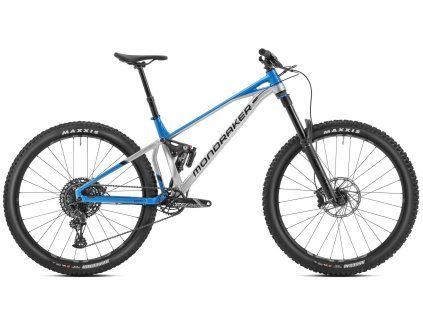 MONDRAKER Superfoxy, racing silver/blue marlin, 2023 (Varianta Velikost L)